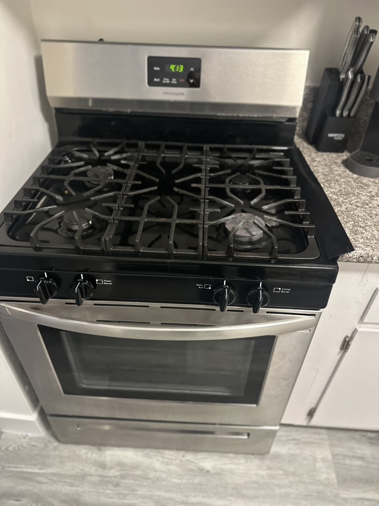Frigidaire gas range serviced for an ignition problem
